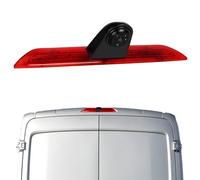 SIXWIN 720P Telecamera Posteriore per Ford Transit 2014-2018, Telecamera per Terza Luce di Stop, Visione Notturna a IR,Grandangolo 140°, Angolo Regolabile, Impermeabile IP67, con 10M Cavo