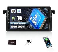 SIXWIN 8 Core 4+64G Android 15 Autoradio per BMW 3er E46 1999-2005con CarPlay/Android/DSP, 1280 * 720, 9 Pollici HD Schermo Navigatore GPS WiFi BT USB FM RDS Radio Mirror Link+32 band EQ