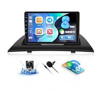SIXWIN 8 Core 4GB+64GB Android 13 Autoradio con CarPlay/Android/DSP per BMW X3 E83 (2004-2012), 1280 * 720, 9" HD Schermo Navigatore GPS WiFi BT USB FM RDS Radio Mirror Link+32 band EQ