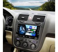 SIXWIN 8 Core 6+128G Android 15 Autoradio con CarPlay/Android Auto/DSP per VW Golf 5 6 Touran Polo Passat,7 Pollici HD Schermo Navigatore GPS WiFi Bluetooth 5.0 USB FM RDS Radio Mirror Link +32EQ