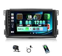 SIXWIN 8 Core 6+128G Android 15 Autoradio per Mercedes Benz Smart Fortwo 2005-2010 con CarPlay/Android Auto/DSP, 9'' HD Navigatore Stereo con WiFi GPS Bluetooth 5.0 USB FM RDS Radio Mirror Link 32 EQ