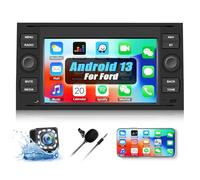 SIXWIN Android 13 Autoradio con Mirror Link per Ford C-Max/Galaxy/Connect/Kuga/Fiesta/S-Max/Focus/Transit/Fusion/Mondeo,7" HD Schermo Navigazione GPS WiFi RDS FM USB Bluetooth+Retrocamera