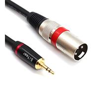 SiYear, cavo di interconnessione per microfono da mini jack stereo 3,5 mm a XLR maschio 3 pin, sbilanciato, 0,5 metri