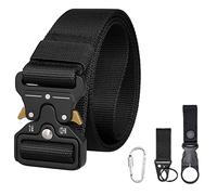 Siyecioa Cinturone Tattico Militare, Cintura Tattica per Uomo Heavy Duty Nylon con Sicurezza Fibbia in Metallo a Sgancio Rapido, per Sport e All’aria Aperta, Caccia Trekking Esercizi Sportive Lavoro