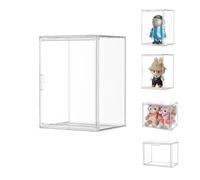 Siyecioa Vetrinetta Espositiva Vetrina Acrilico con Porta per Vetrina Espositiva Collezionismo, Teca Plexiglass, Figure, Funko Pop, Hanno Bisogno di Auto Assemblaggio, Antipolvere(36×27×27)