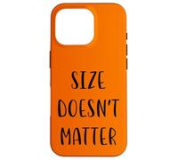 Size doesn't matter Idea divertente White Lie Party Custodia per iPhone 16 Pro
