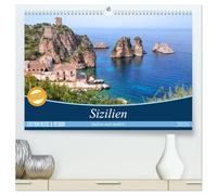 Sizilien - Italien mal anders (hochwertiger Premium Wandkalender 2026 DIN A2 quer), Kunstdruck in Hochglanz: Eine traumhafte Fotoreise durch das andere Italien - das sonnige Sizilien