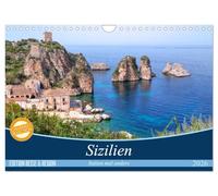 Sizilien - Italien mal anders (Wandkalender 2026 DIN A4 quer), CALVENDO Monatskalender: Eine traumhafte Fotoreise durch das andere Italien - das sonnige Sizilien