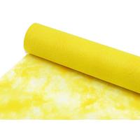 Sizocloud® Runner da tavola in tessuto non tessuto The Original from Holland 1 rotolo giallo, 60 cm x 25 m, decorazione decorativa