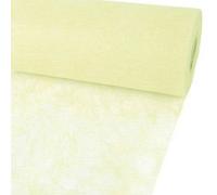 Sizoflor ®, Runner da tavola Originale, 25 m, 20 cm, Colore: Crema