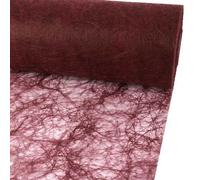 Sizoflor® - Runner da tavola Originale, 25 m, 30 cm, Colore: Bordeaux