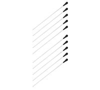 Sizoriruk 10X New Manico In Abs Nero Music Music Conductor Gift da 15 Pollici Bianca