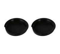 Sizoriruk 2X Copertina Foro Suono Blocco Terminali Tappo Brusco Arresto per 38 Pollice/ 39 Pollice EQ Chitarra Acustica Nero