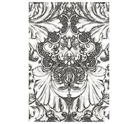 Sizzix 3-D Texture Fades Embossing Folder Damask di Tim Holtz, 665733