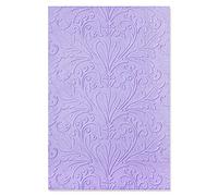 Sizzix 3-D Textured Impressions Embossing Folder Art Nouveau, 665293, Carta, Multicolor, One Size