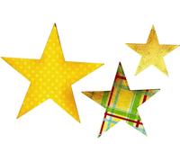 Sizzix 656339 Sagoma da taglio Mix di stelle 3 pz
