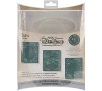 Sizzix 657945 Tappetino da Rilievo, Acciaio Inossidabile, Bianco, 11.4 x 15.2 x 0.3 cm