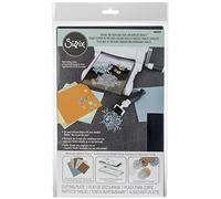 Sizzix 660470 Piastra di base di precisione cromata per Thinlite intricati, multicolore