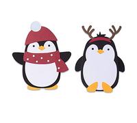 Sizzix 664499-Fustella Bigz, Motivo: Amici Pinguini di Olivia Rose Fustelle per Scrapbooking, Multicolor, Taglia unica