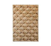 Sizzix 664507 Cartella per goffratura 3 D Impresslits Stile Art Deco di Kath Breen Taglia Unica Fustelle per Scrapbooking, Carta, Multicolor