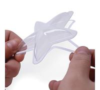 Sizzix 664595 - Shaker Domes, 6 pezzi, traslucido
