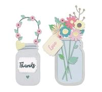 Sizzix 665079 Fustella Thinlits confezione da 17