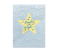 Sizzix 665109 Cartella per goffratura Impresslits colore celeste di Jen Long