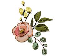 Sizzix 665208 Fustella Thinlits motivo: Bloom Colorize by Tim Holtz confezione da 17
