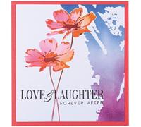 Sizzix 665261 Modello di plastica 12,5x12,5 cm Flowers 4 pezzi