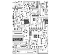 Sizzix 665372 - Circuito per goffratura, multi-livello, motivo - impressioni