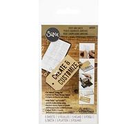 Sizzix Accessory Sticky Grid Sheets 2 1/2" x 4 1/2" 5 Pack