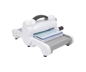 Sizzix Big Shot Macchina con Piattaforma Standard - Rullo Artigianale Versatile - Solo Macchina, Bianco & Grigio