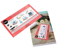 Sizzix 660585 Accessori Adattatore B Big Shot Plus, Acciaio Inossidabile, Bianco, 38.1 x 22.6 x 0.3 cm