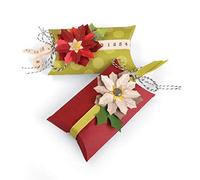 Sizzix Bigz Pro Fustella, Box Pillow & Poinsettias - NUOVO
