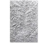 Sizzix Cartella da embossing 3-D Textured Impressions 664488, Venature di foglia di Sizzix