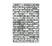 Sizzix Cartella per goffratura 3D Texture Fades Mini Brickwork di Tim Holtz, 665462, Carta, Multicolor, Taglia unica