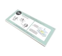 Sizzix 656780 Piattaforma Magnetica Extended, Acciaio Inossidabile, Bianco, 36.8 x 15.6 x 1.6 cm