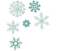Sizzix Framelits - Set di fustelle a forma di Natale bianco #2 di Catherine Pooler
