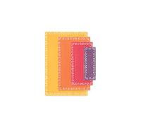 Sizzix Framelits - Set di fustelle Deco Rectangles by Stacey Park