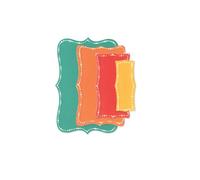 Sizzix Framelits - Set di fustelle Top Note by Stacey Park