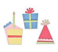 FUSTELLA BIGZ L SIZZIX "OGGETTI PER FESTA" 666029 STAMPA SCATOLA BIG SHOT REGALI