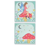 Sizzix Fustella Thinlits Set 13PK Fairy Scene di Lisa Jones | 666018 | Capitolo 4 2022 Wafer, Grey, One Size