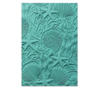 Sizzix Kath Breen, cartellina per goffratura in rilievo con texture 3D Under The Sea di Kath Breen, taglia unica, multicolore