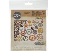 SIZZIX Matrice di taglio Thinlits Set 22 pezzi - Ingranaggi di Tim Holtz