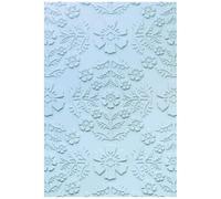 Sizzix ML Textured Impressions goffratura cartella floreale damascato di Eileen Hull