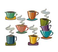 Sizzix, set di 28 by Set di fustelle Thinlits Papercut Café da 28 pezzi di Tim Holtz, 666287, Multi-colour, One Size