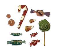 Sizzix Set di Fustelle Thinlits 11Pz Dolcetti, Multicolor, taglia unica