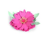 FUSTELLA THINLITS SIZZIX "PEONIA" 663593 - STAMPA PER BIG SHOT FIORE FIORI