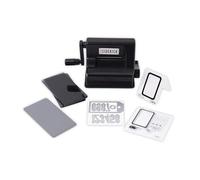 Sizzix Sidekick Starter Kit di Tim Holtz 664175-Fustella Manuale Portatile per fustellatura e goffratura, per Arti e Mestieri, Scrapbooking e Biglietti, Apertura 6,35 cm, Nero, 6.35cm