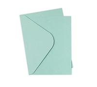 Sizzix Surfacez Card & Buste Pack A6 Eucalyptus 10PK | 665692 |Capitolo 2 2022, Multicolor, One Size